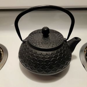 Japanese Tetsubin Cast Iron Teapot